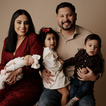 Ancelmo Mojarro and family