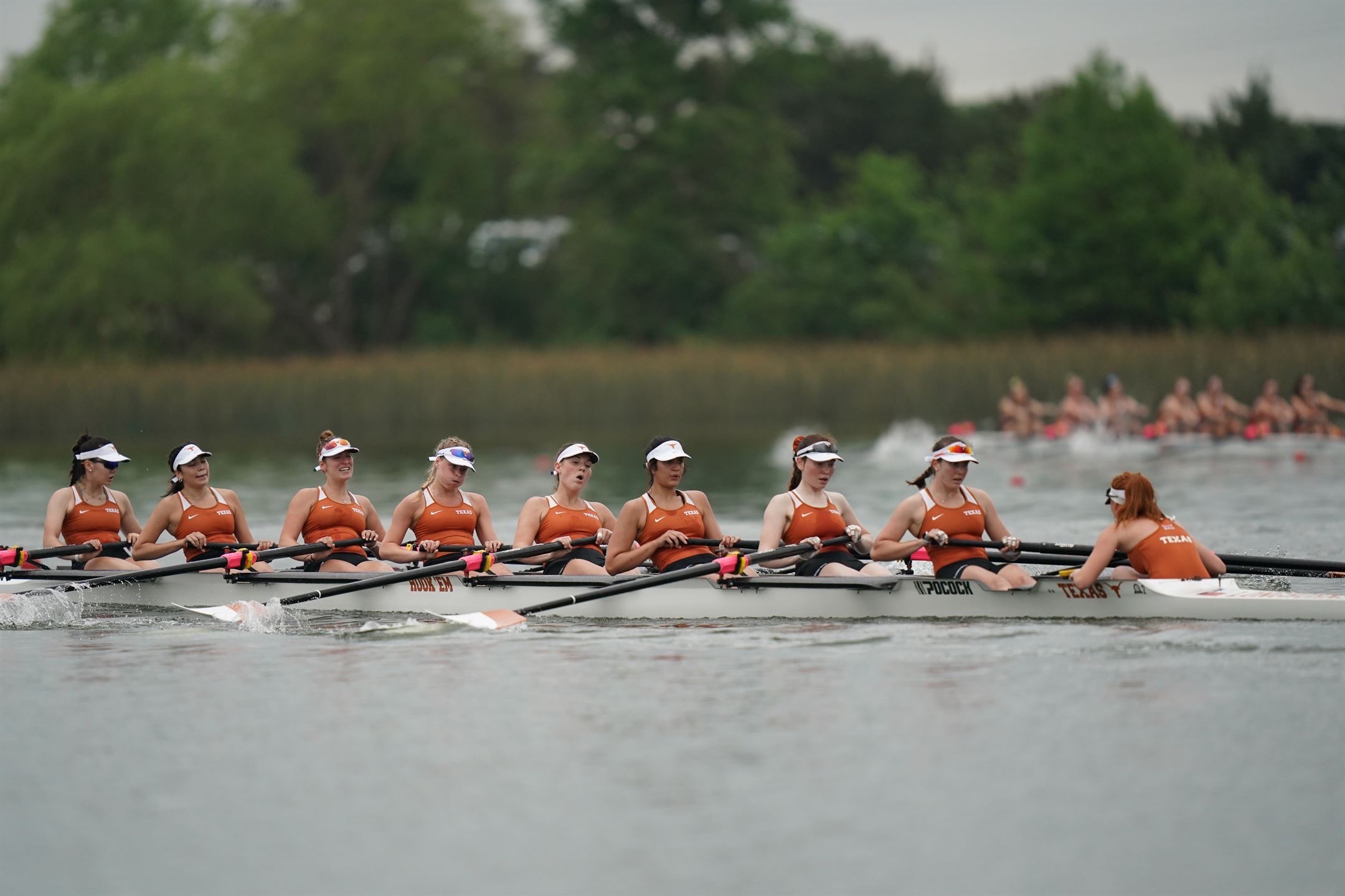 Savannah Foster, a member of the UT rowing team