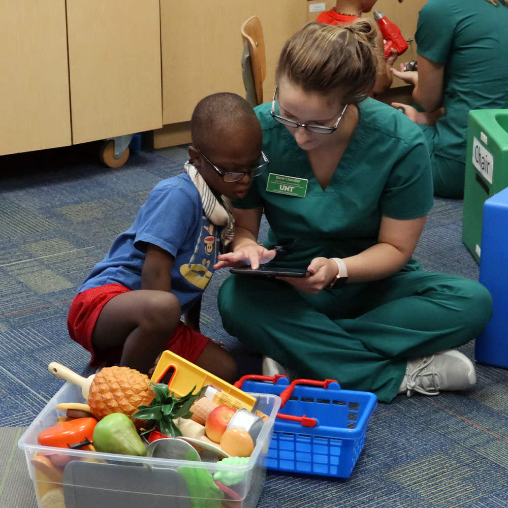 UNT Audiology & Speech-Language Pathology student, Katie Chandler