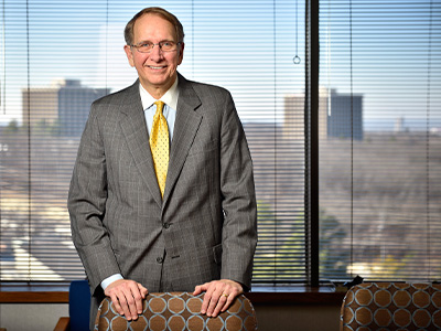 Don Millican, UNT alumnus and Vice President and Chief Financial Officer of Kaiser-Francis Oil Company.