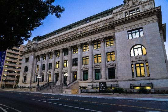 The University of North Texas at Dallas Law Center in Old Dallas City Hall, Downtown Dallas 