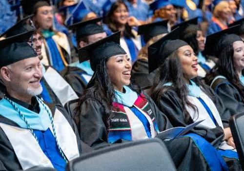 UNT Dallas Graduates at Texas Trust CU Theater