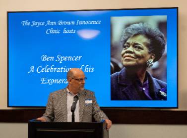 Alan Ledbetter, Foreman of the Jury in Spencer's Original Trial, Praises Spencer's Exoneration and Criticizes Prosecutorial Misconduct 