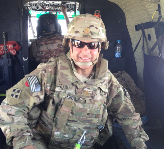 John Kiraly U.S. Army in 2015 