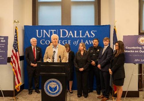 Texas Senator John Cornyn pushes for better security through new legislation