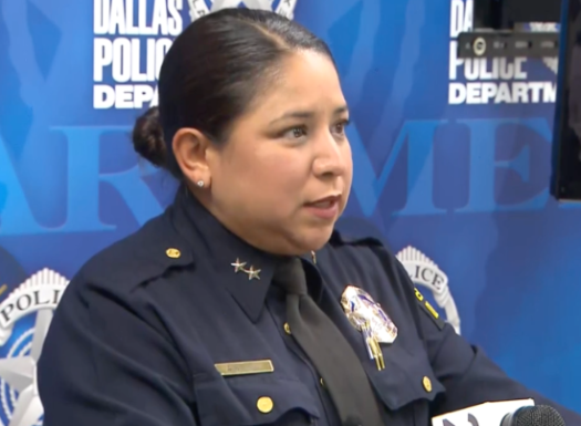 Dallas Police Assistant Chief Angela Shaw (Source: CBS News Texas) 