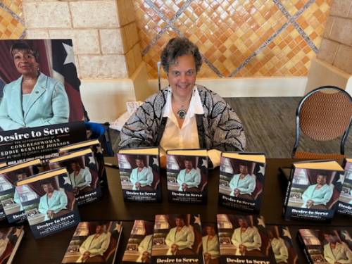 Dallas College of Law Professor Cheryl Wattley at a Book Signing for the EBJ Autobiography 