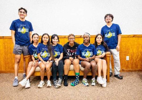 Rolando Castillo (left) Stands Alongside Other INGITE Leadership Retreat Participants in Sept. 2024