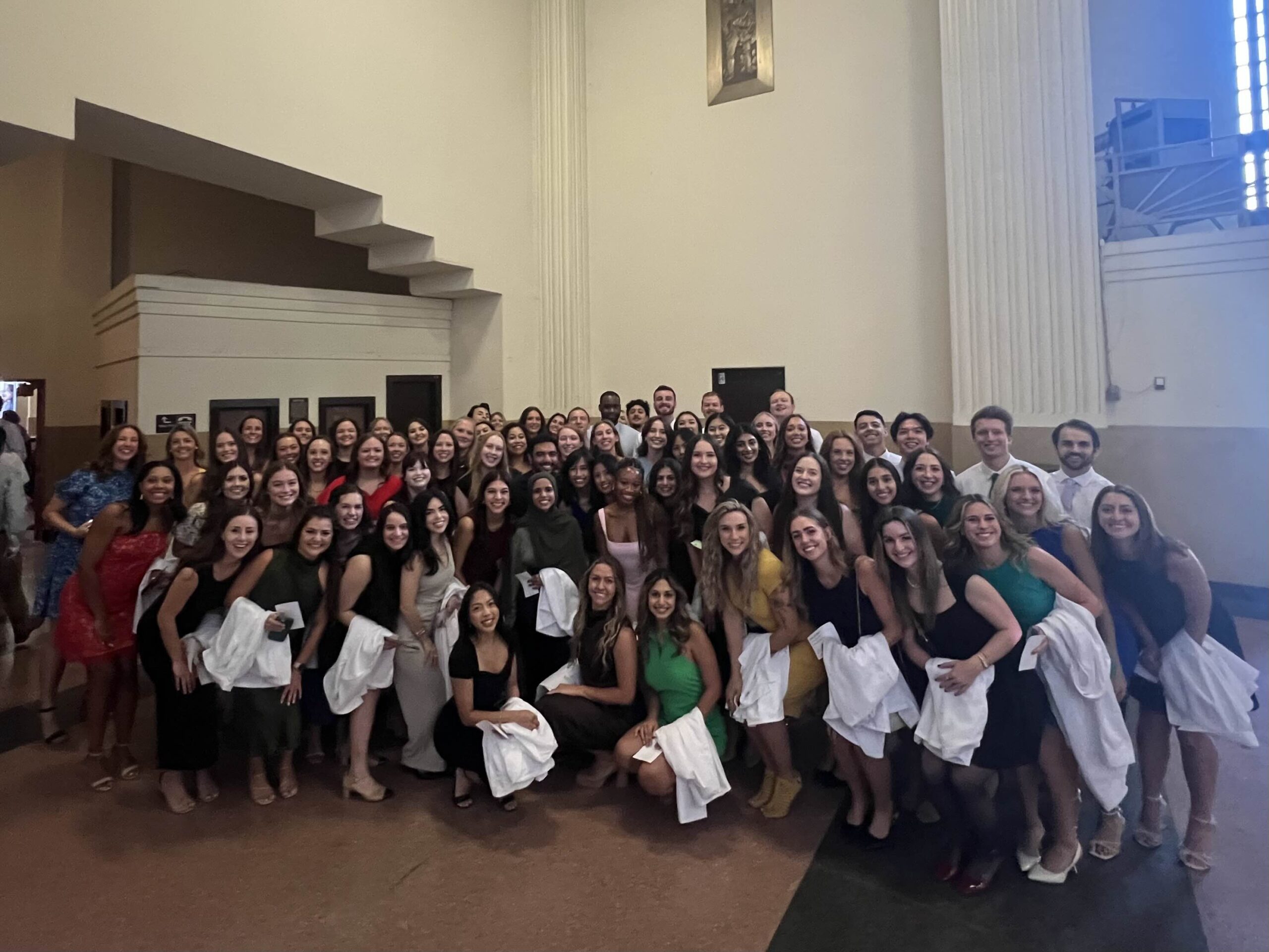 UNTHSC first-year physician assistant students group shot