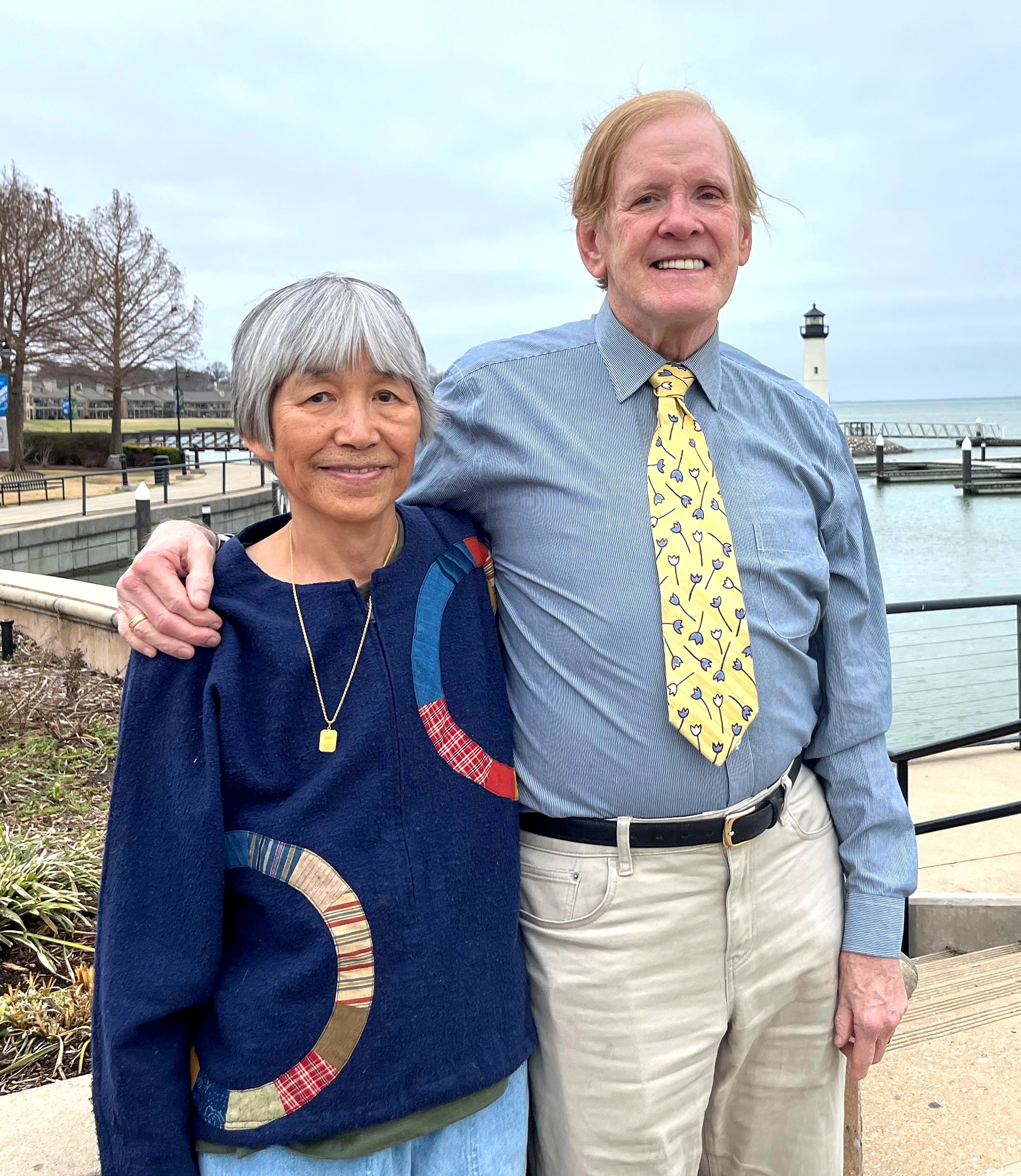 Photo of UNTHSC TCOM alumnus Dr. William R. Boone and his wife Kyoko Nakamizo